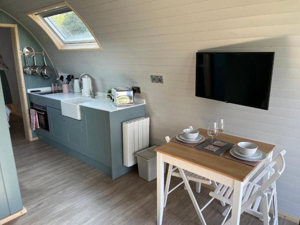 Adults only glamping Warren Farm South Wales