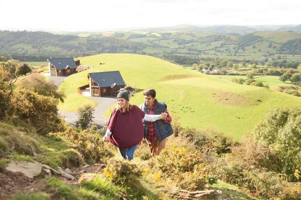Slate House Lodges Nr Llandinam, Powys Self Catering Holiday Lodges