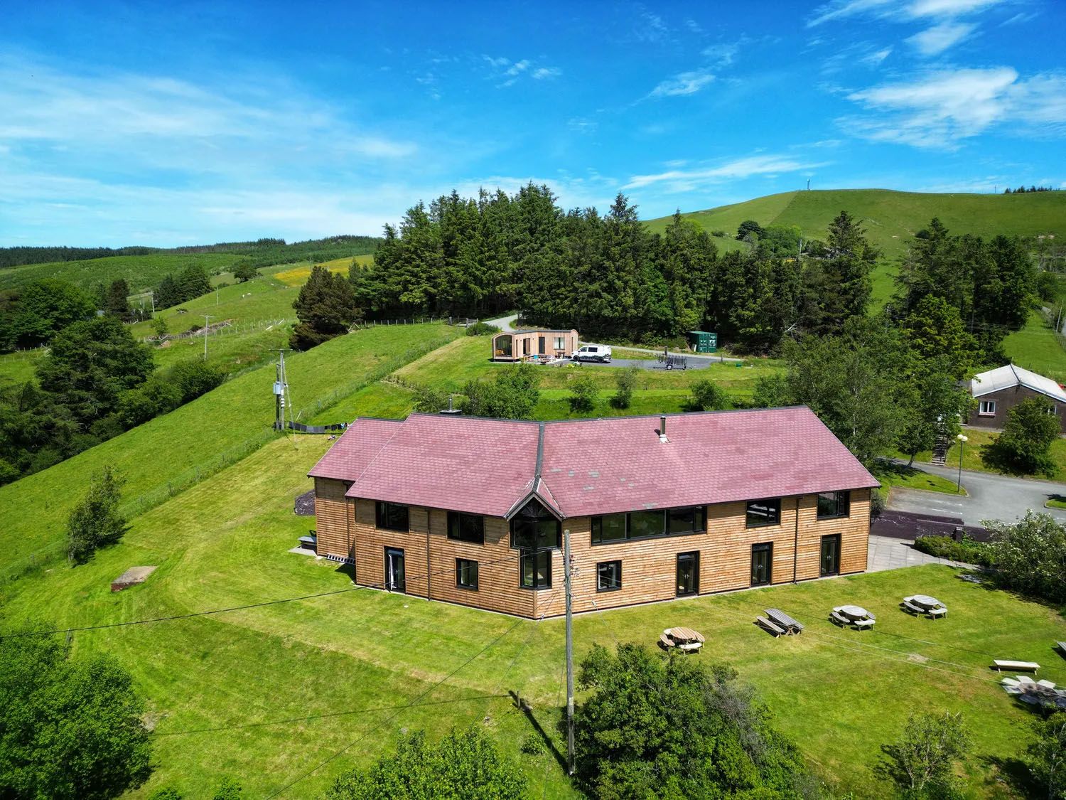 The Lodge in Staylittle Llanbrynmair, Powys Self Catering Holiday