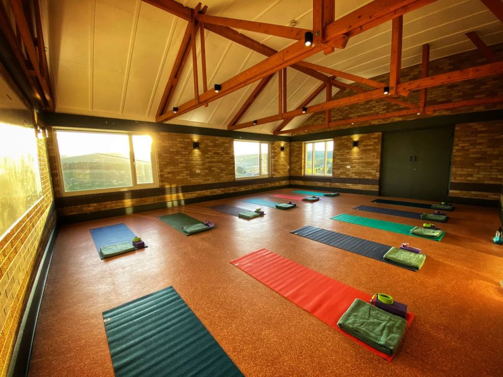 The Lodge in Staylittle in Powys - sleeps 40 guests, pet friendly, with activity room, table tennis, table football, fire pit and wood burning stove