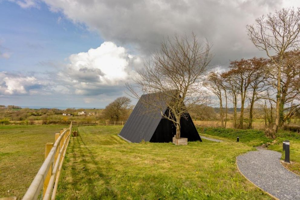 The Tri-Pod at Pantcefn Luxury Glamping