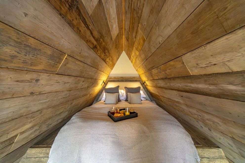 The Tri-Pod at Pantcefn Luxury Glamping