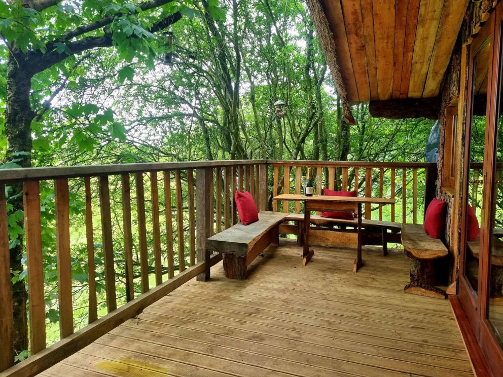 Tree House, Oakford near Aberaeron, Ceredigion - Pet friendly, studio style layout with electric car charging point, close to the sea in Wales