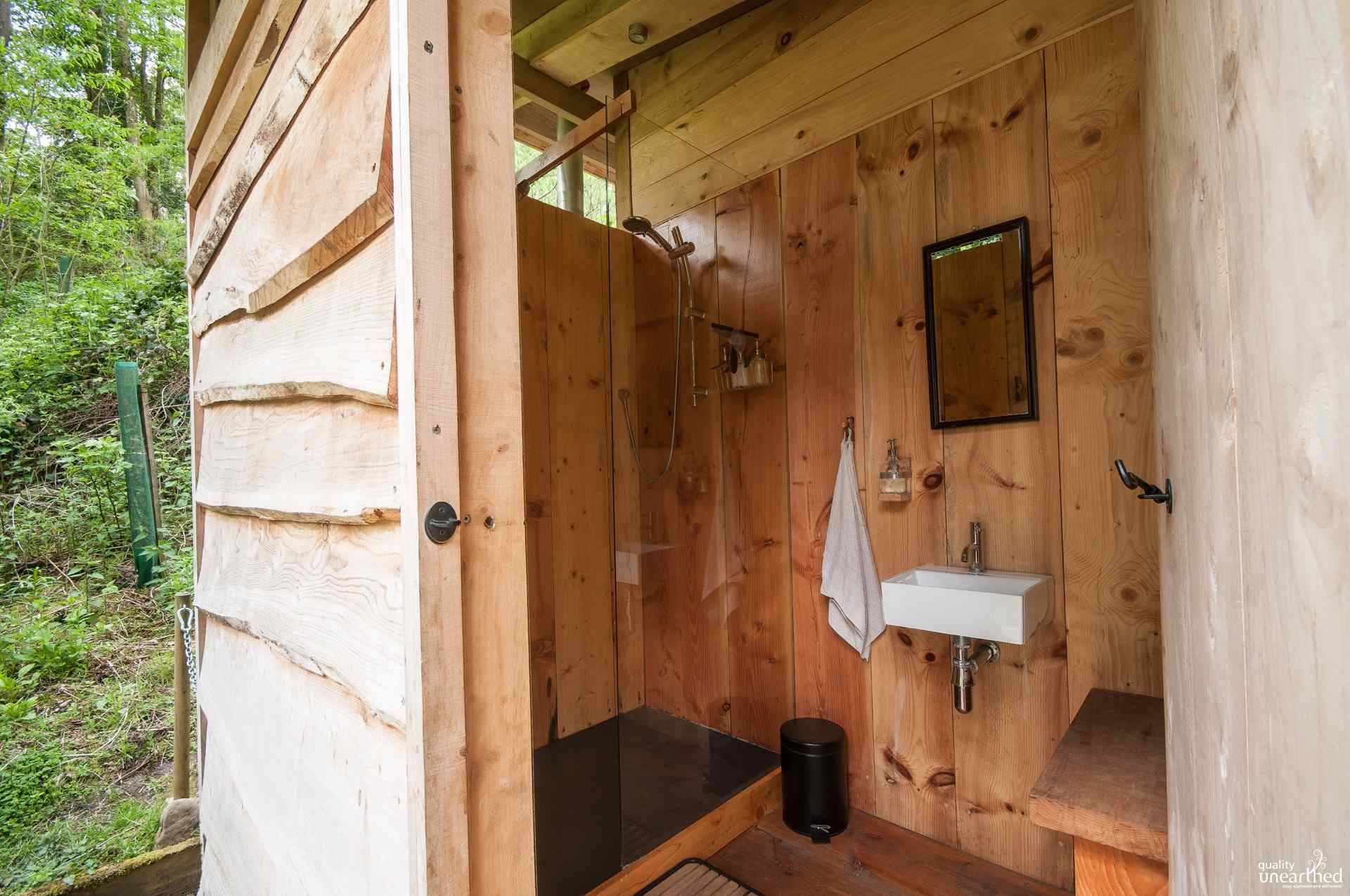 Treetop Cabin Redwood Valley Presteigne, Powys Self Catering