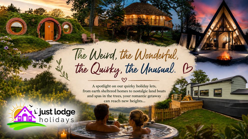 Quirky rentals at Just Lodge Holidays